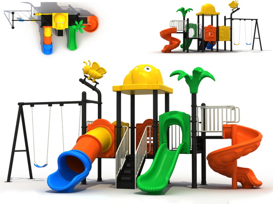 Outdoor Preschool Playground Layout