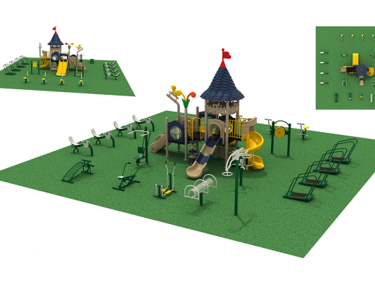 Commercial Playground Set