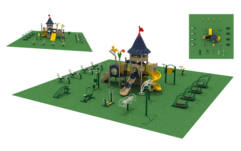 Commercial Playground Set