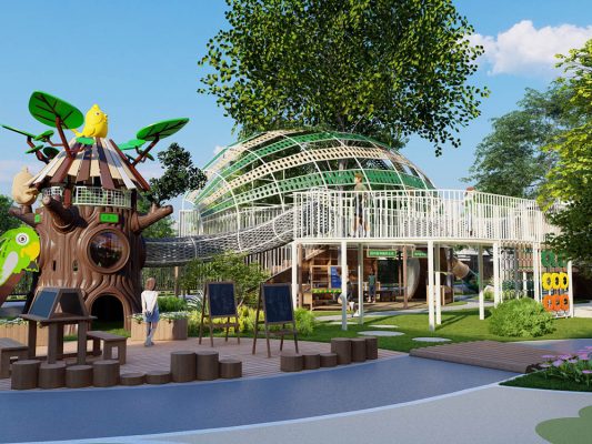Commercial Custom Playground