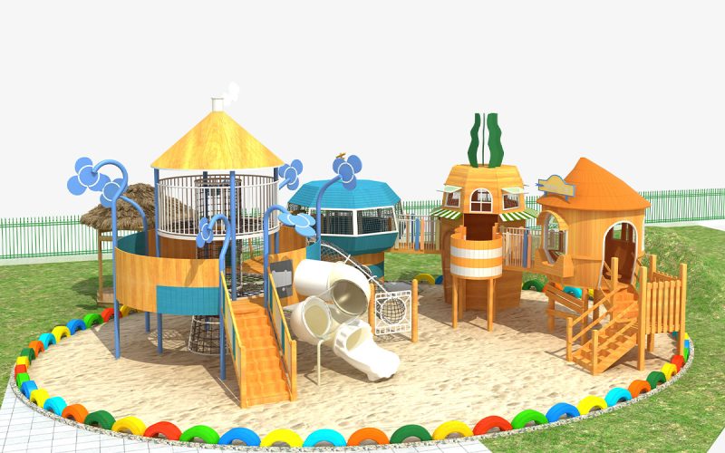 Wood Playground Sets