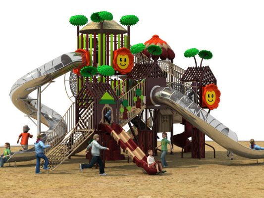 Outdoor Playground Slide