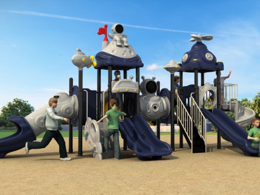 Outdoor Playground Swing Set