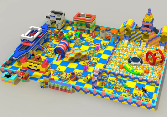 Indoor EPP Block Playground