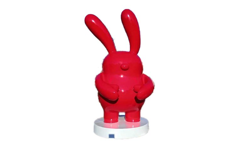 Rabbit Fiberglass Sculpture