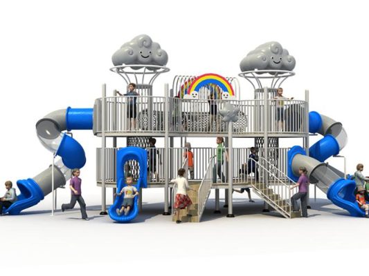 Clouds Rainbow Outdoor Playground
