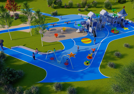 Playground Equipment Set