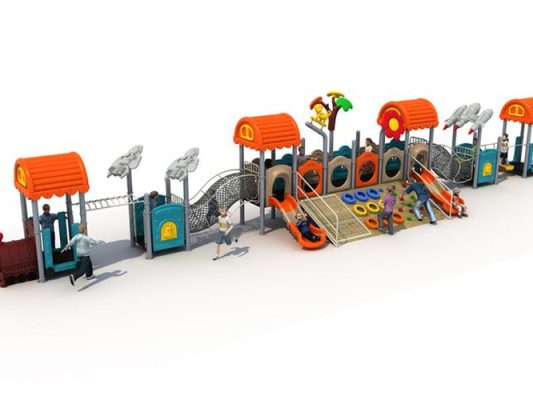 Train Assembly Outdoor Playground