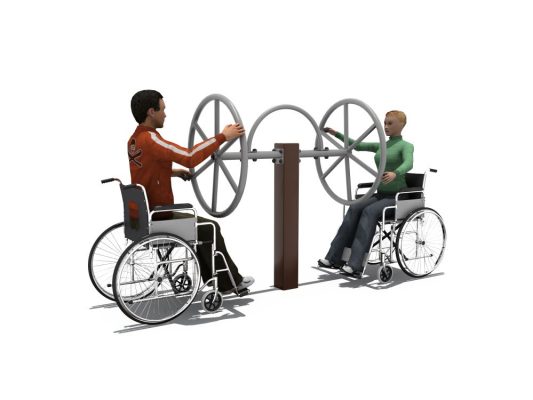 Barrier-Free Fitness Solutions: Disabled Outdoor Fitness Equipment