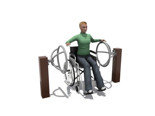 Innovative Disabled Outdoor Fitness Apparatus for All