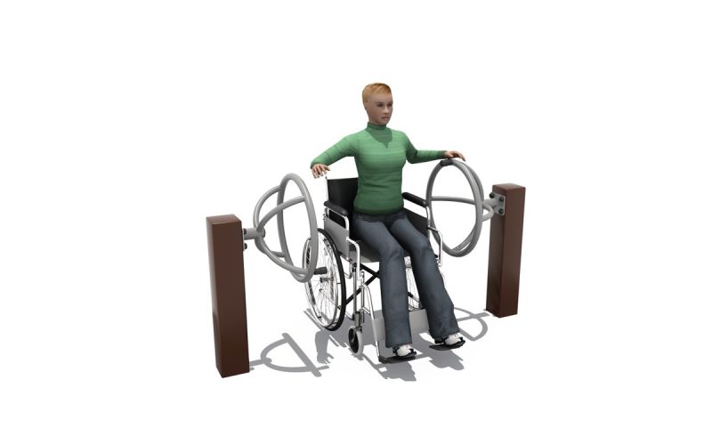 Innovative Disabled Outdoor Fitness Apparatus for All