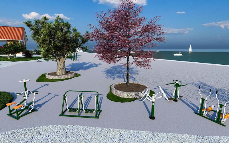 2024 Park With Outdoor Gym