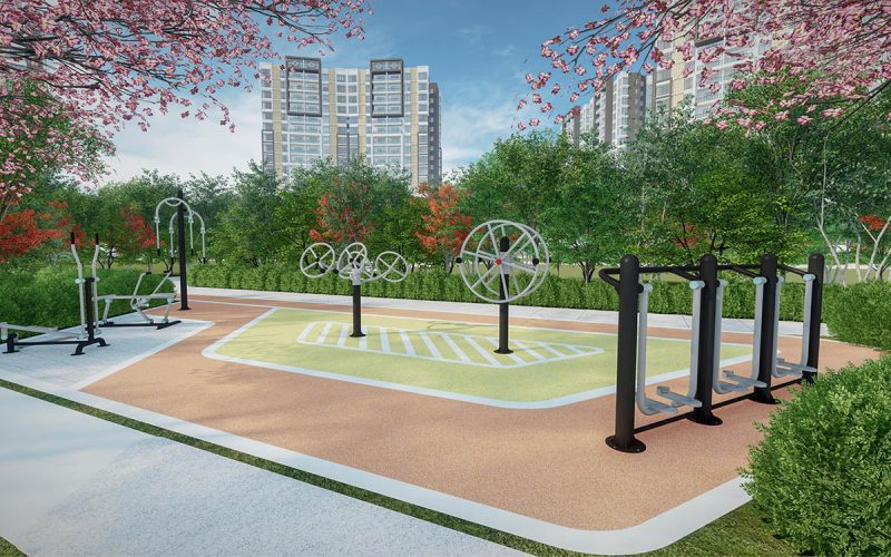 Outdoor Fitness Equipment For Parks