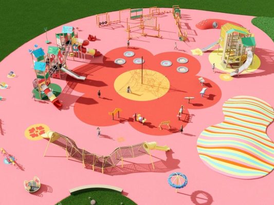 Custom Made Playground Slides