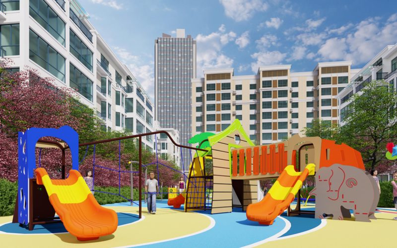 Pineapple Customized Outdoor Playground