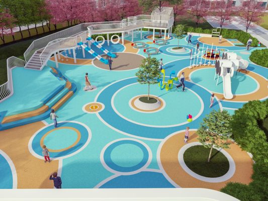Cloud Promenade Series Customized Outdoor Playground
