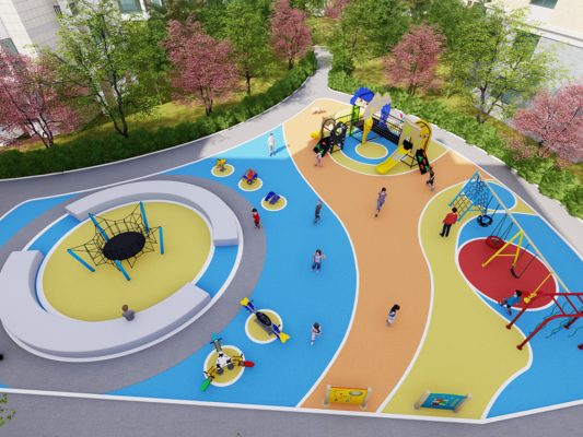 Animal Paradise Series Customized Outdoor Playground
