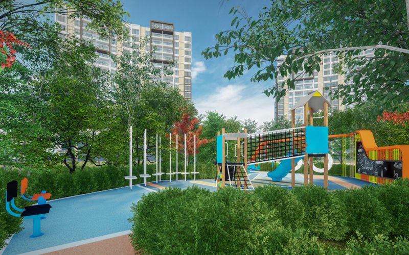 Suitable For Community Use Customized Outdoor Playground