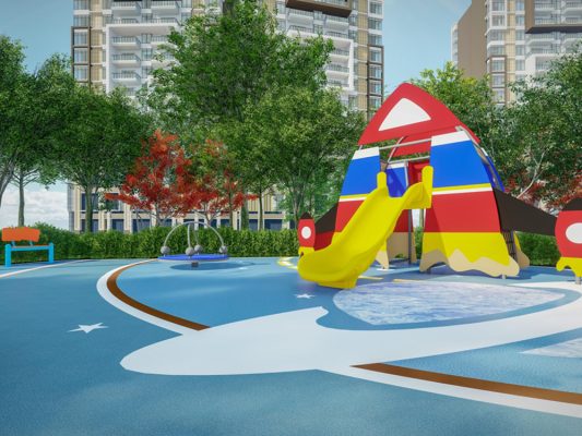 Rocket Series Customized Outdoor Playground