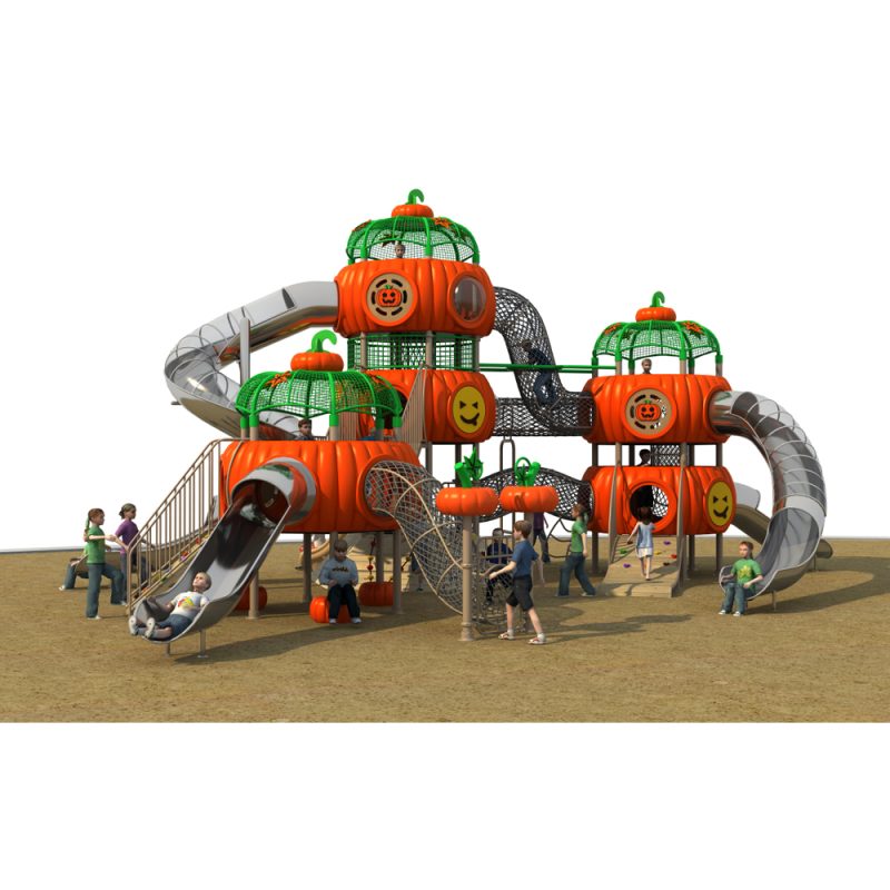 wooden swing set with sandbox