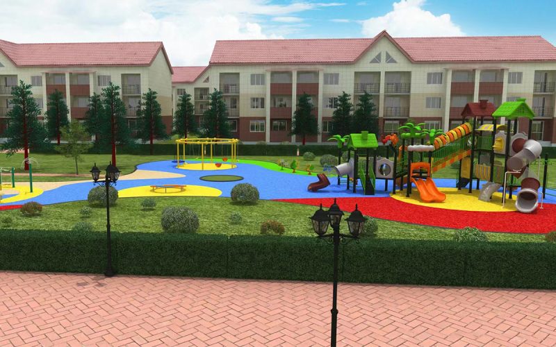 outdoor play area for kids