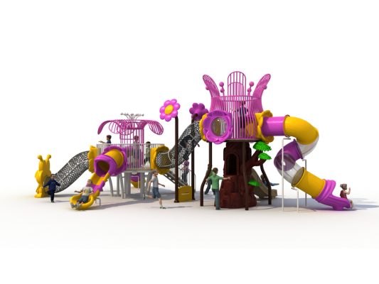 outdoor metal playground