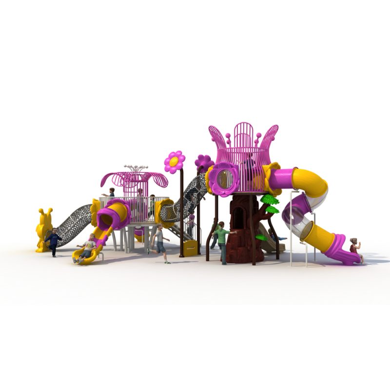 outdoor metal playground