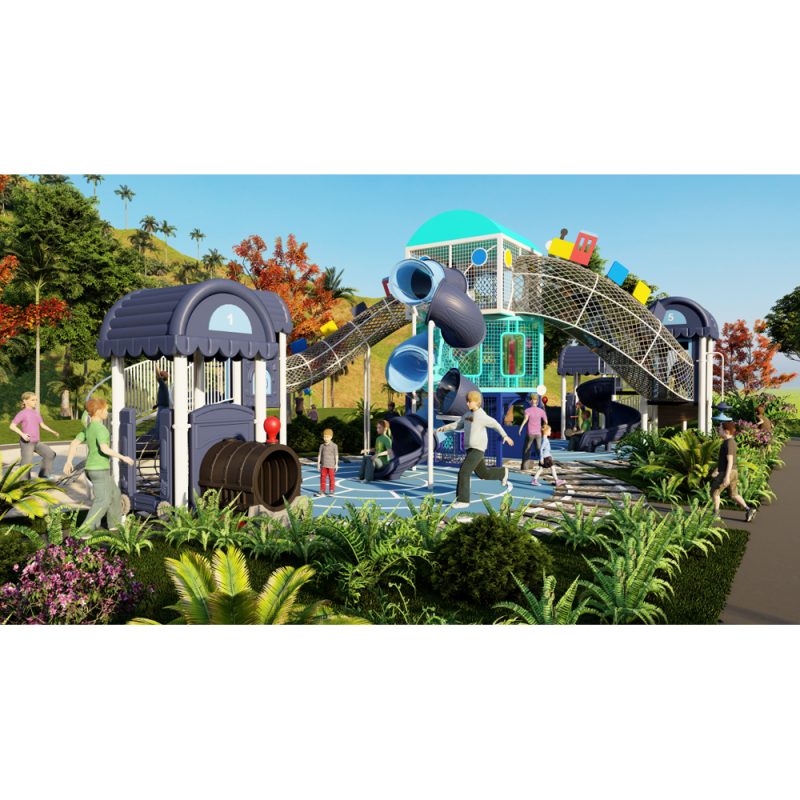 Production process of outdoor fitness equipment supplier