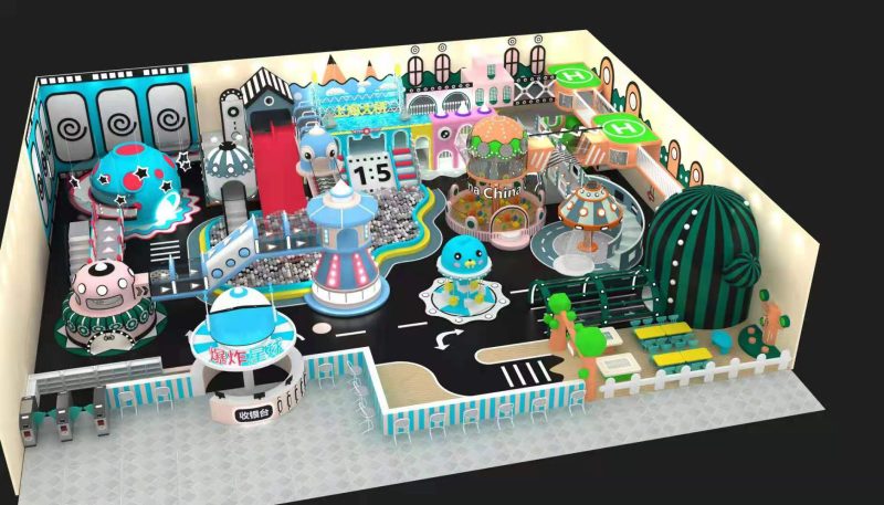 trampoline indoor playground