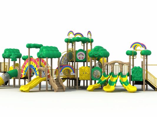 Backyard indoor playground use method and precautions