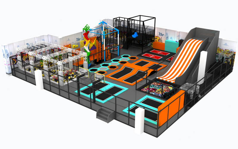 Indoor Playground Trampoline Park