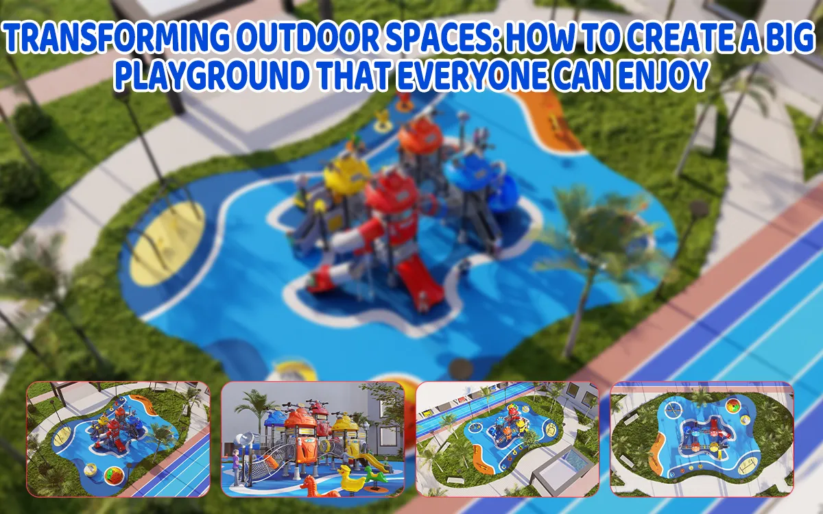 Umgestaltung von Außenbereichen Wie man einen großen Spielplatz schafft, den alle genießen können