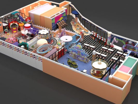soft playground indoor equipment