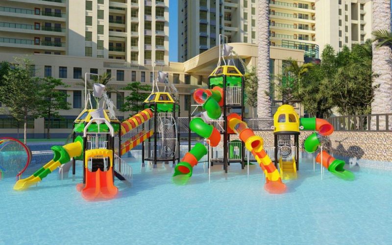 2024 Crossroads Water Spray Playground