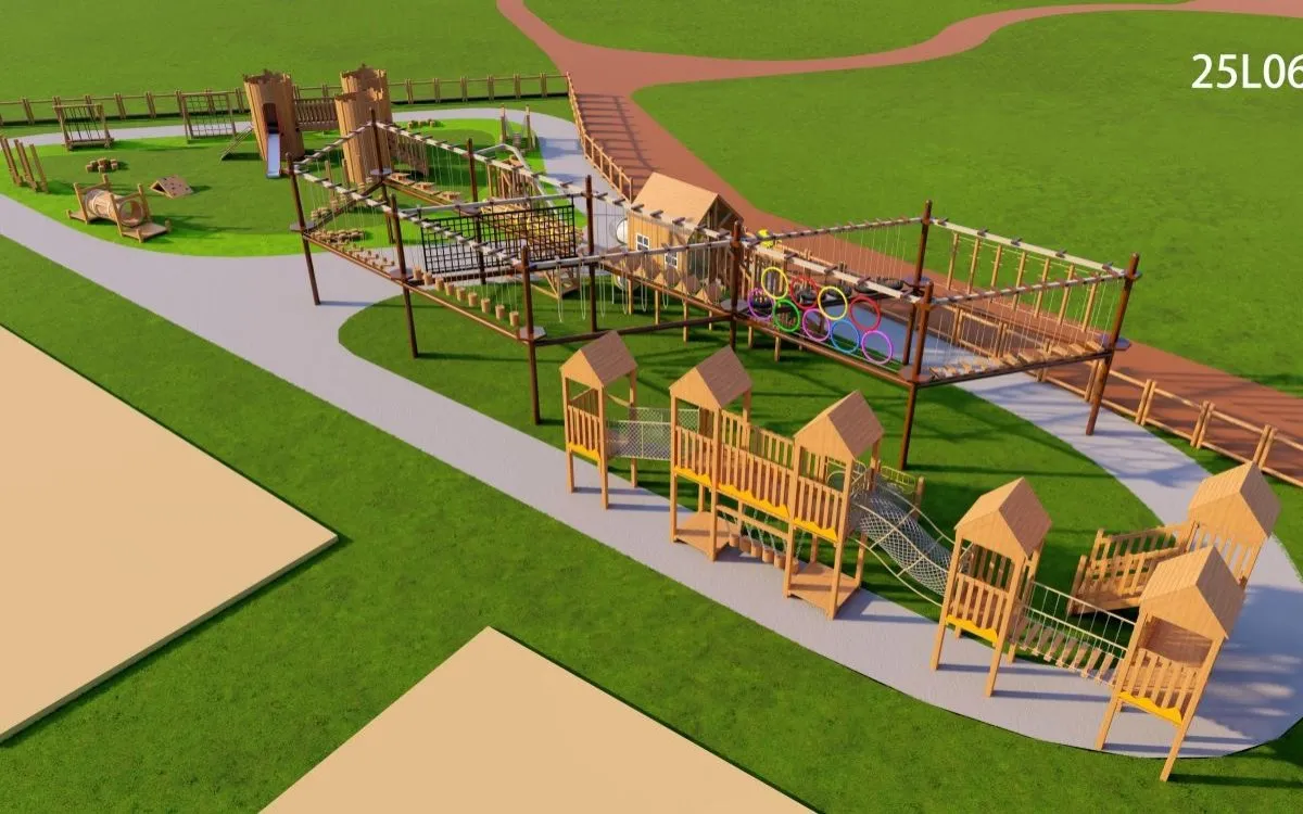 white wood swing set (1)