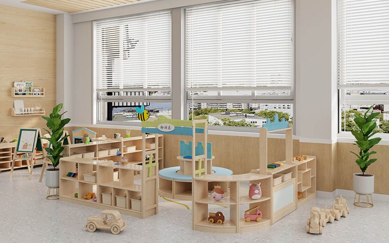 2024 Wooden Kindergarten Furniture
