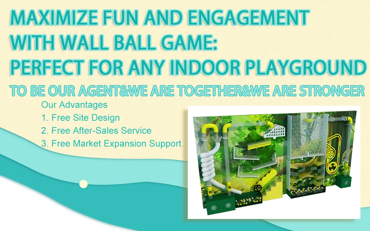 1Maximieren Sie Spaß und Engagement mit dem Wandballspiel, das perfekt für jeden Indoor-Spielplatz ist.