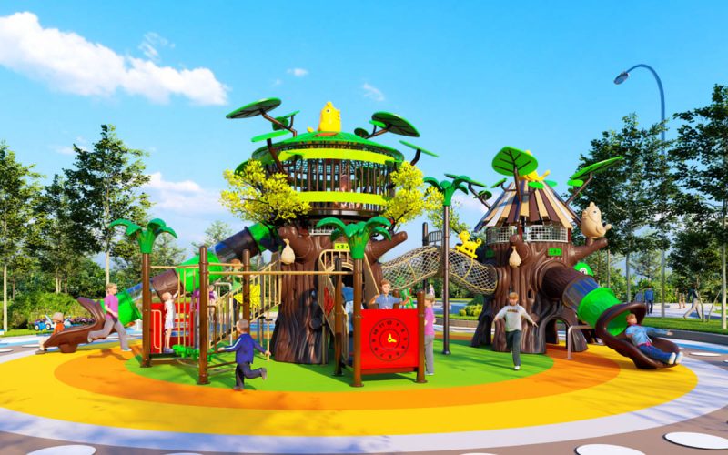 Outdoor Adult Playground