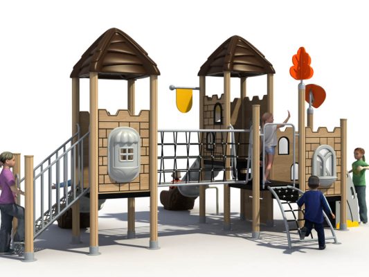 Outdoor Plastic Playground Equipment