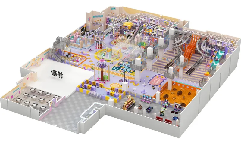 Indoor Wooden Playground Equipment