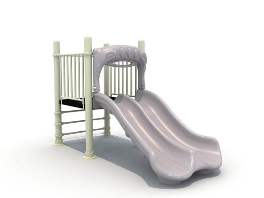 Double Slide Playground Equipment
