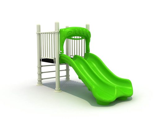 Commercial Playground Double Slide