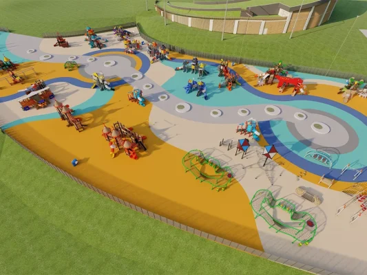 Outdoor Playground For Preschool
