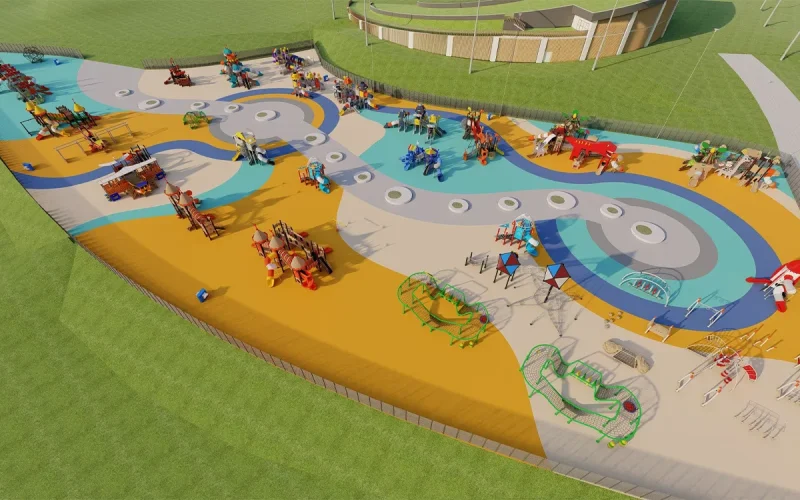 Outdoor Playground For Preschool