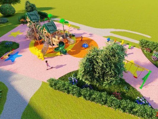 Daycare With Outdoor Playground