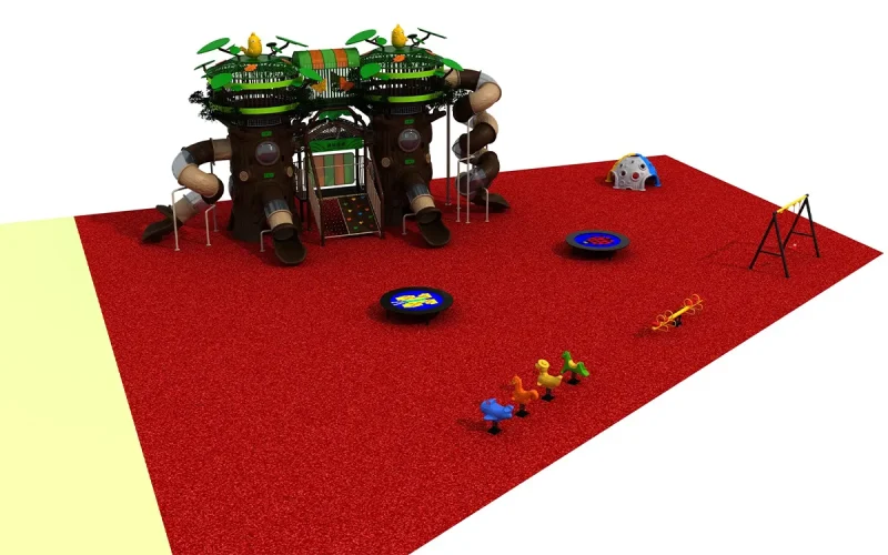 Outdoor Commercial Playground Equipment
