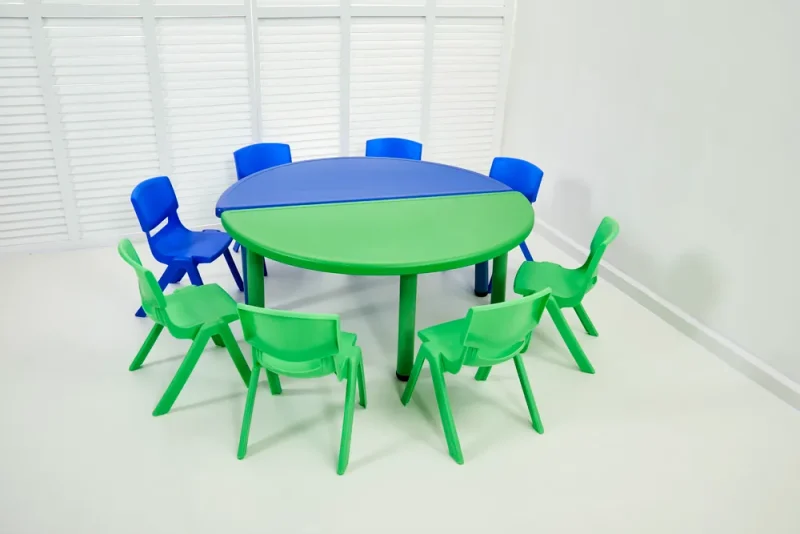 Outdoor Plastic Chair And Table Set