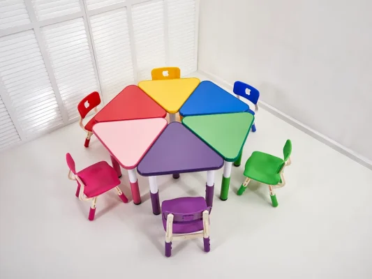 Kids Plastic Table And Chair Set