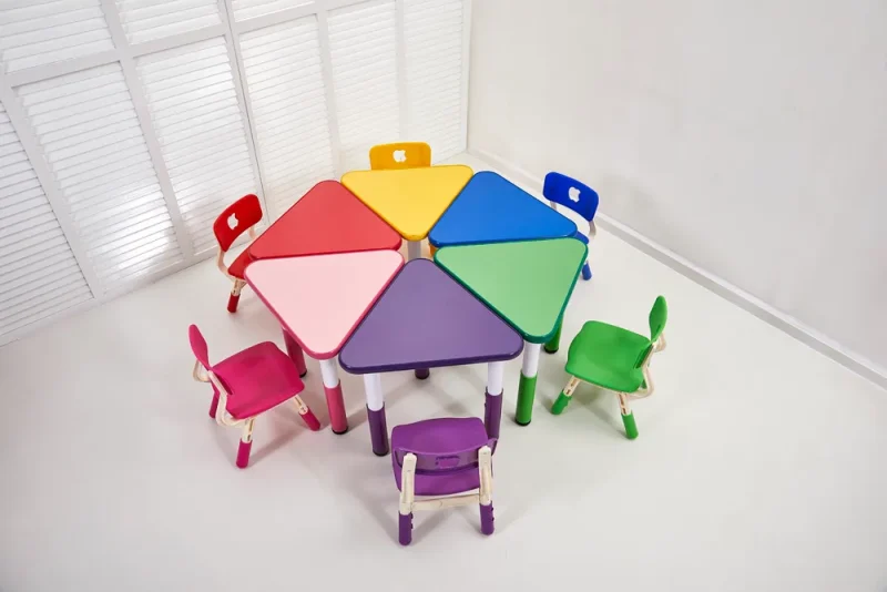 Kids Plastic Table And Chair Set