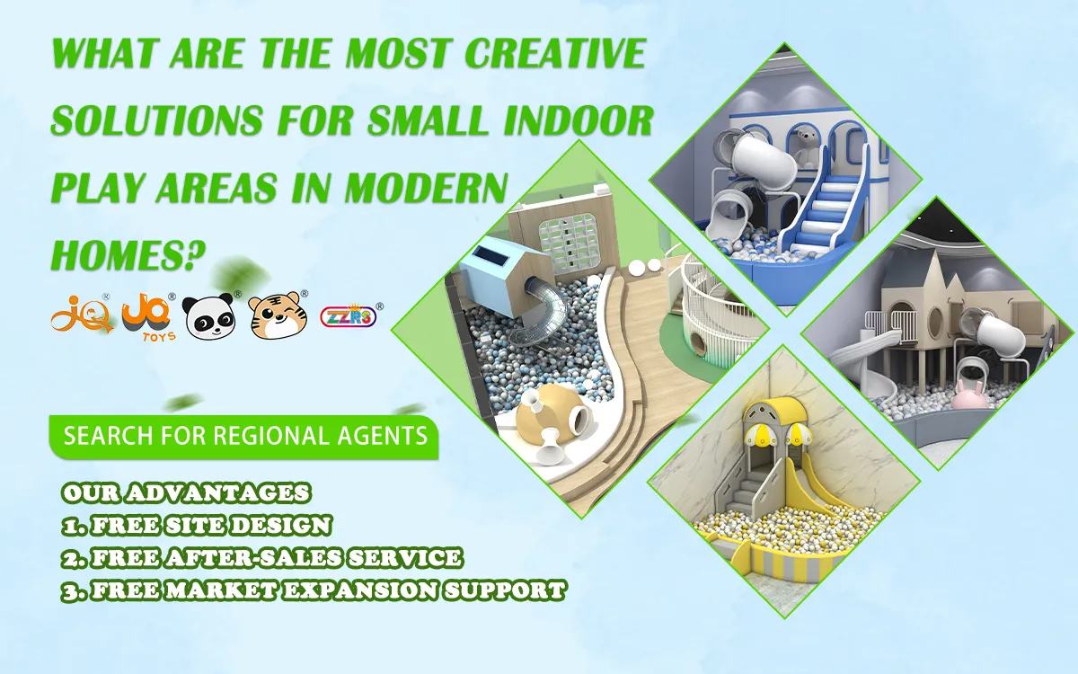 Was sind die kreativsten Lösungen für kleine Indoor-Spielbereiche in modernen Häusern?